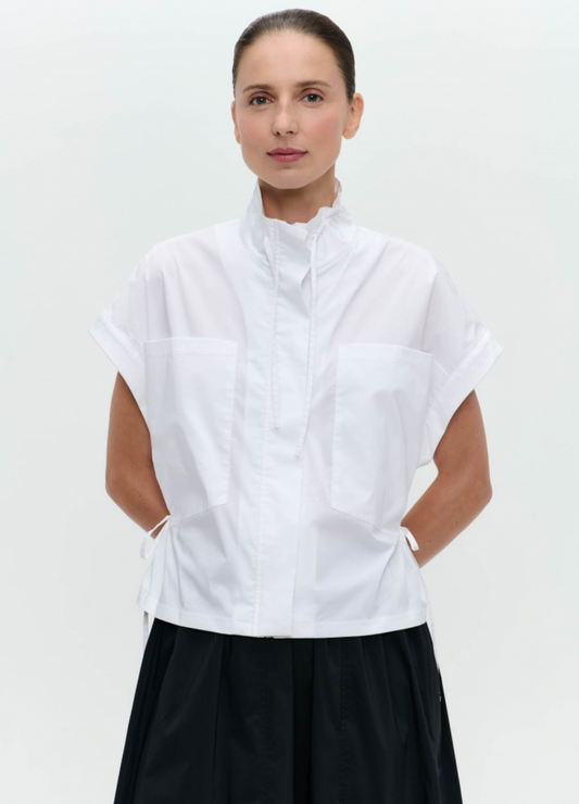 Jane Lushka - Paola Poplin Jacket Blouse