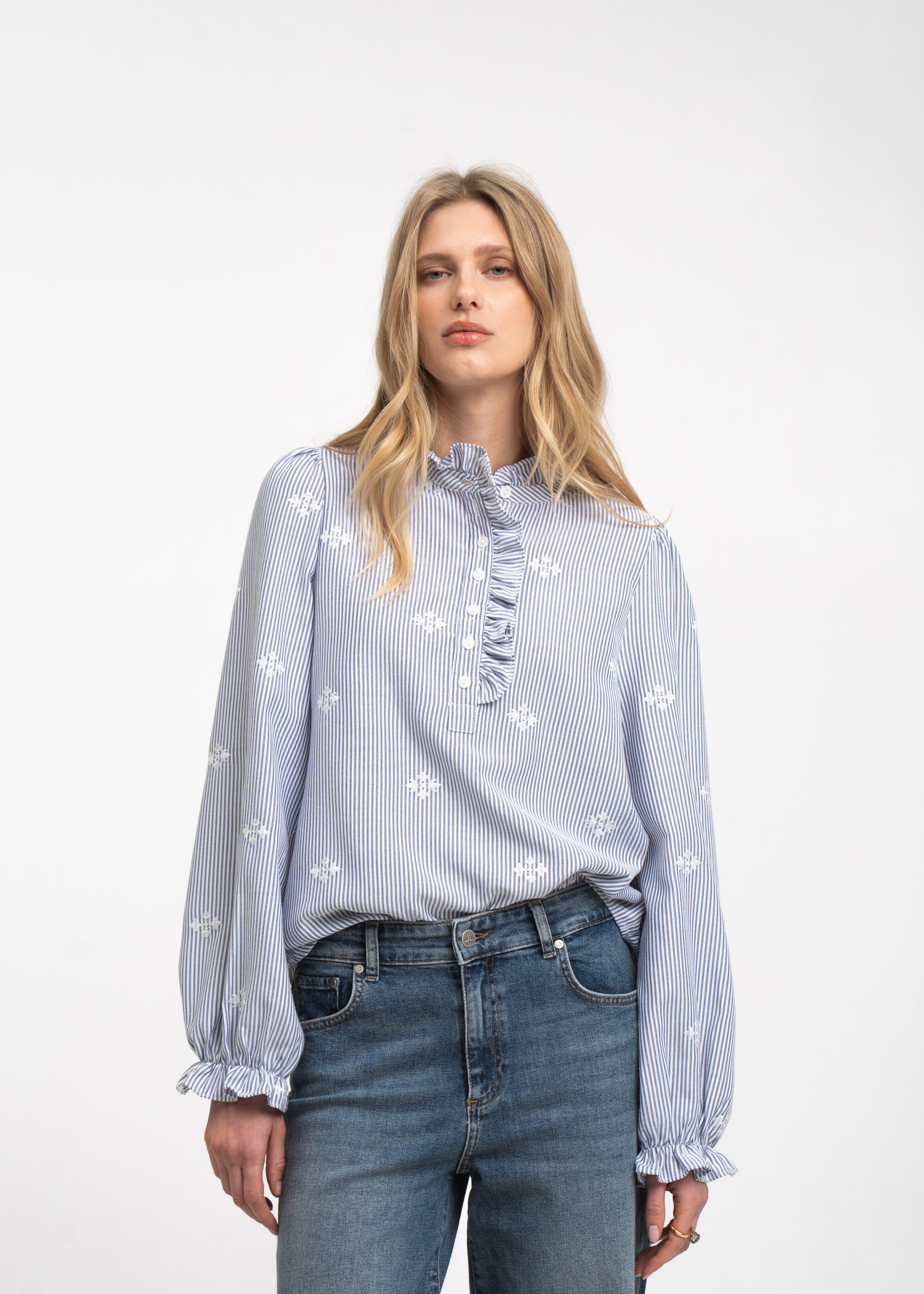Jane Lushka - Rina Striped Blouse