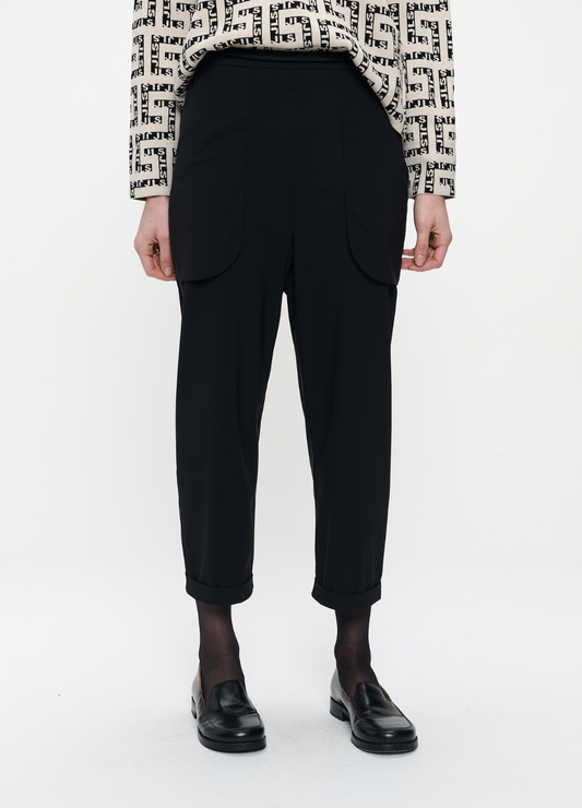 Jane Lushka - Still Black Jersey Pants