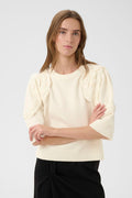 Karen By Simonsen - Evanthe Cream Crewneck