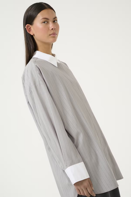 Karen By Simonsen - Rianna Oversized Stripe Shirt