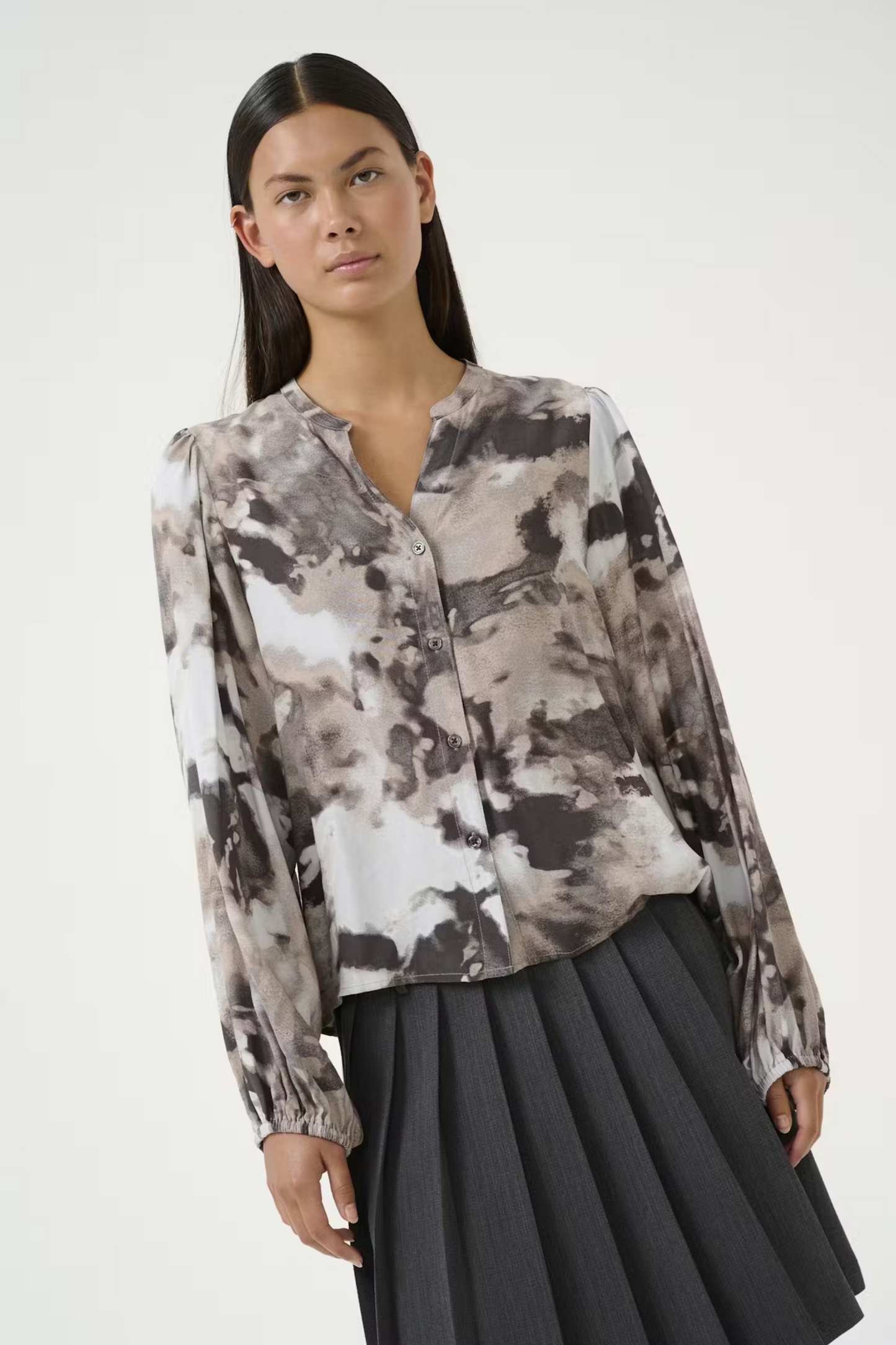 Karen By Simonsen - Rosemarie Blouse in Camo Print