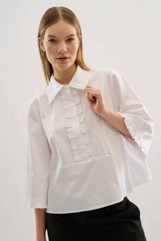 Silke White Blouse