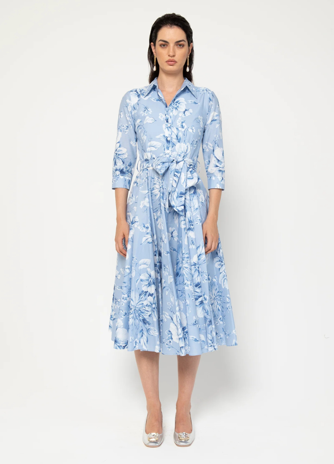 Lavi - Spritz Blue Floral Dress