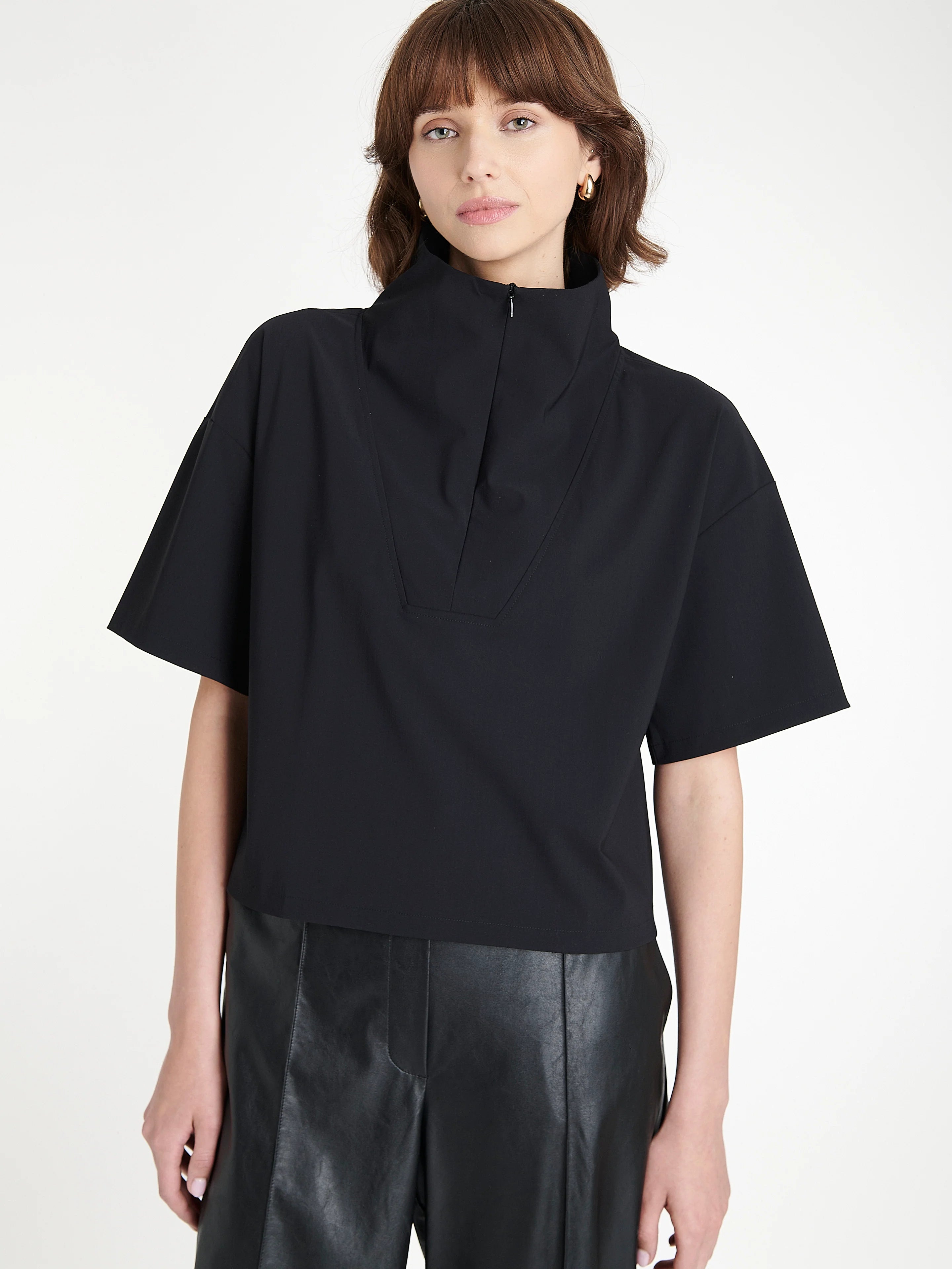 Jane Lushka - Leone Black Blouse