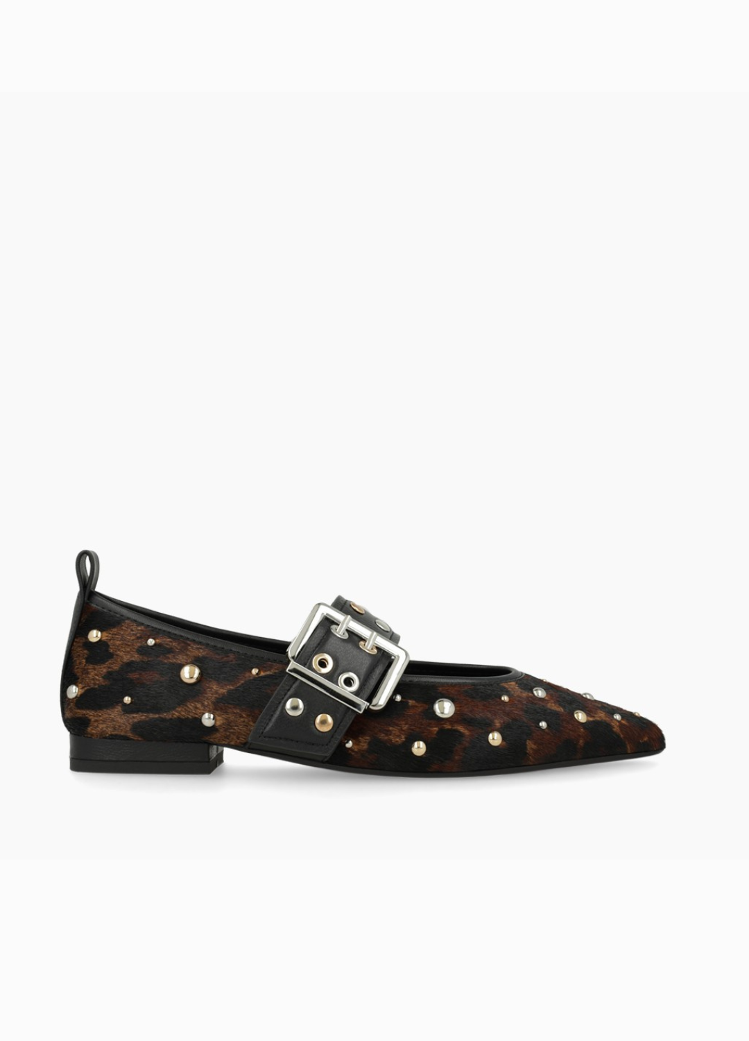 Lodi - Leo Strap Stud Ballerina Shoe