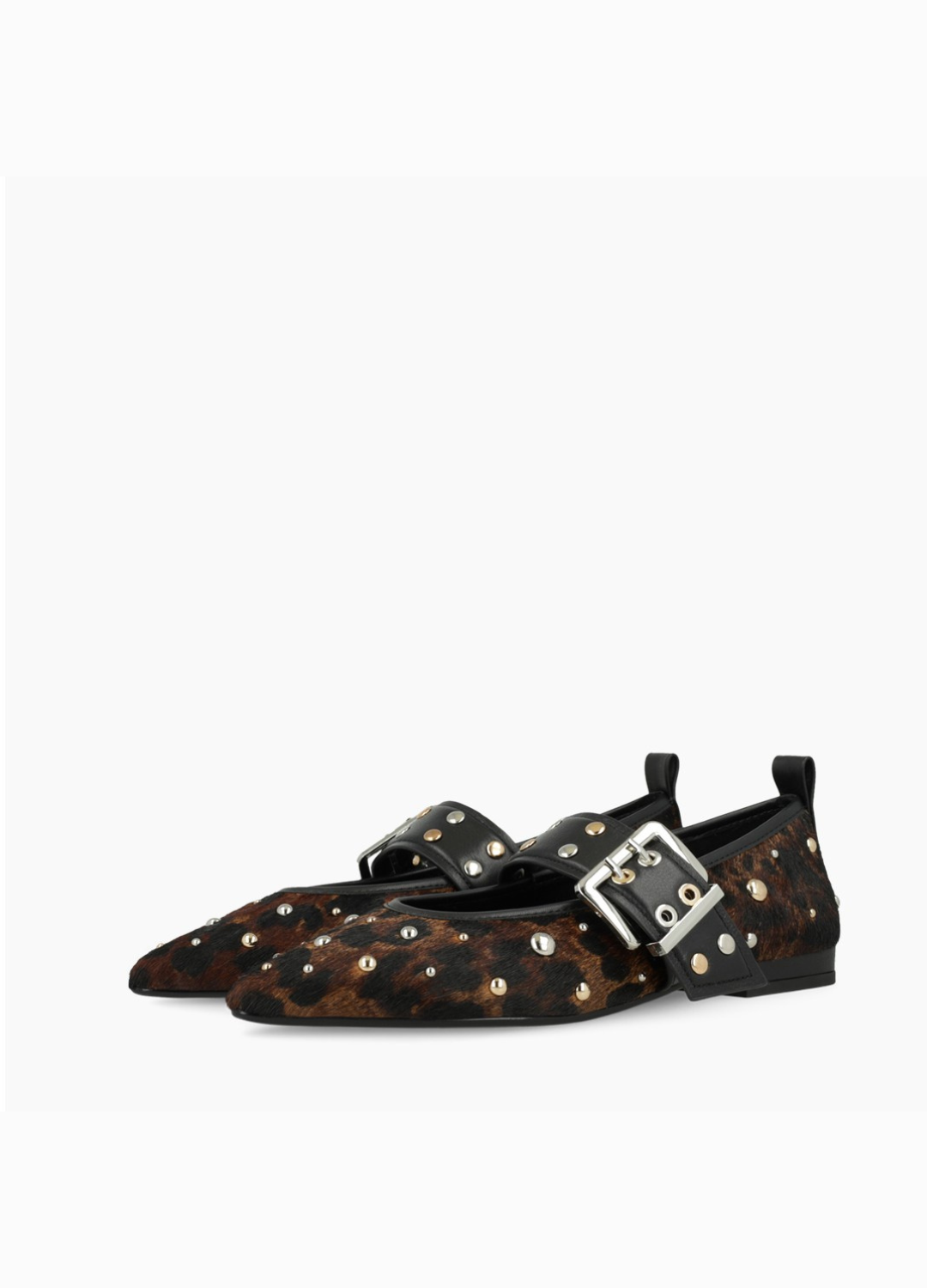 Lodi - Leo Strap Stud Ballerina Shoe