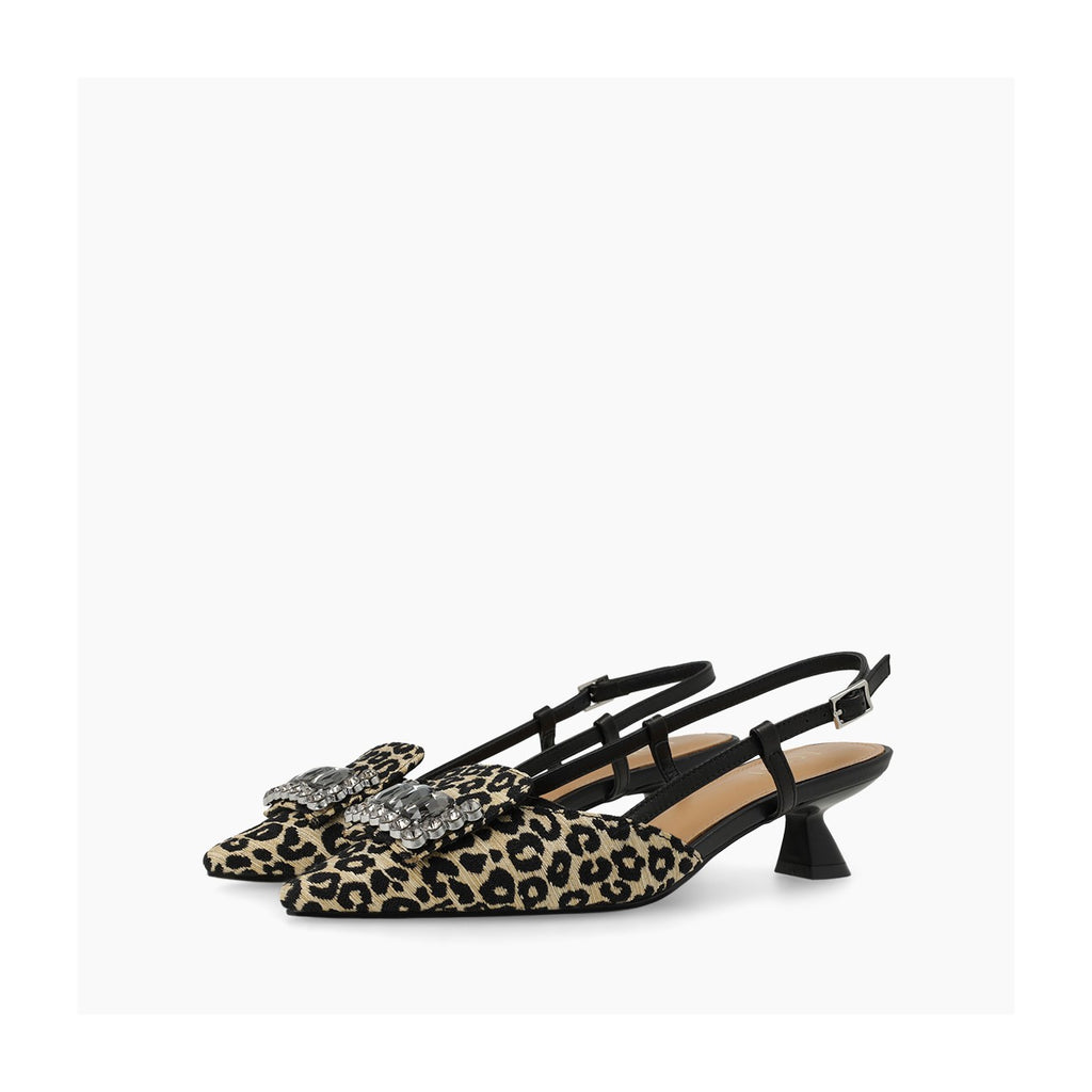 Lodi - Leopard Sling Back