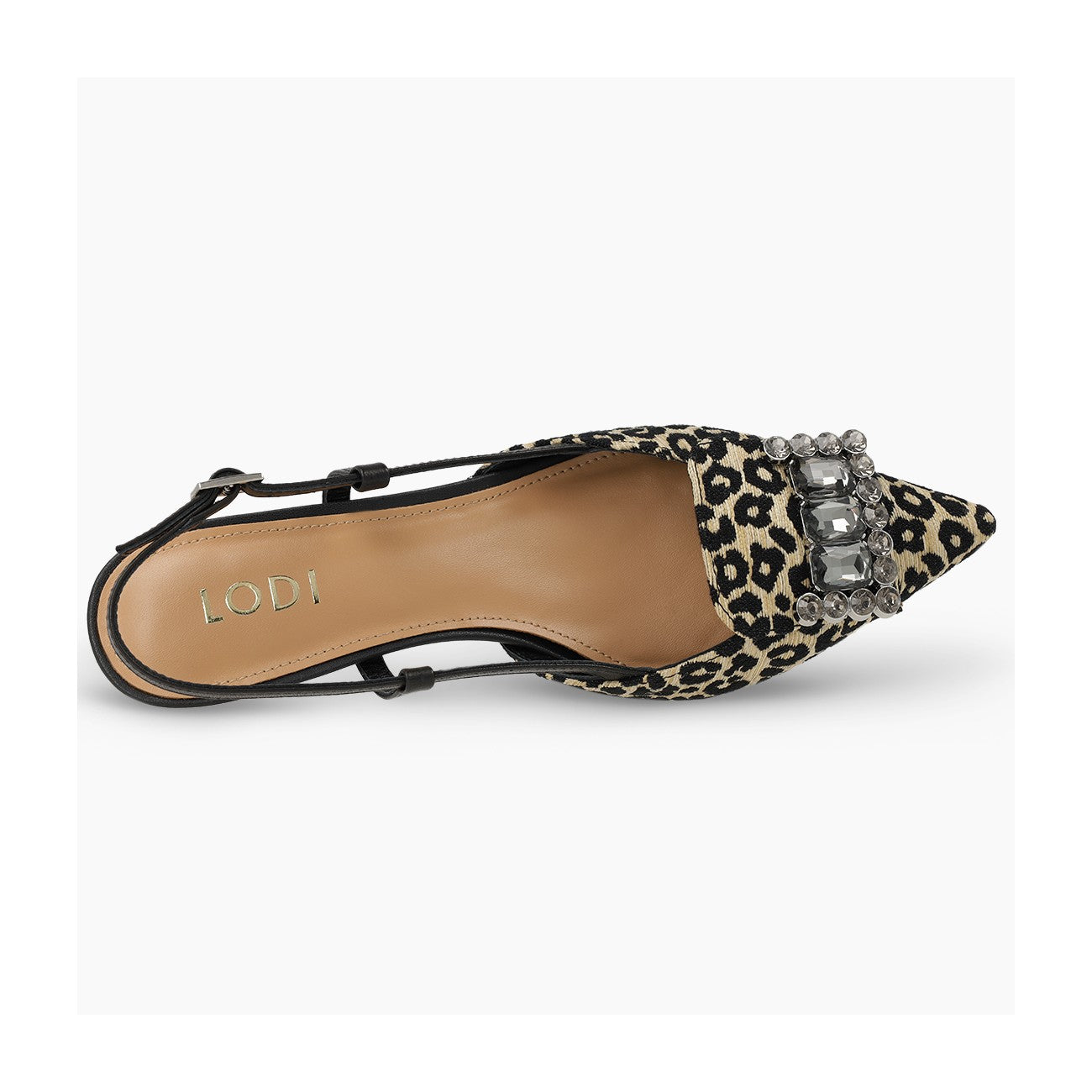 Lodi - Leopard Sling Back