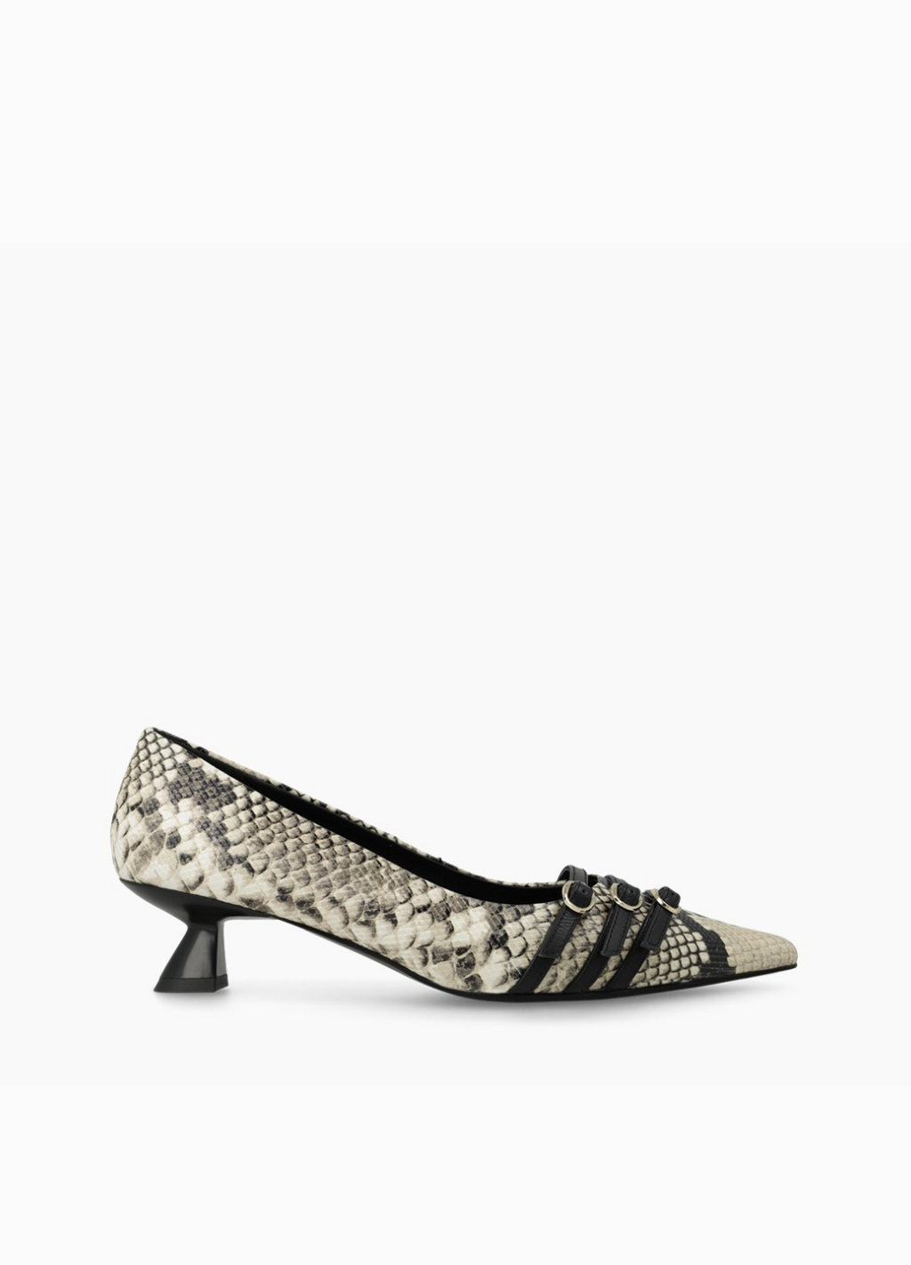 Lodi - Roma Snakeskin Court Shoe