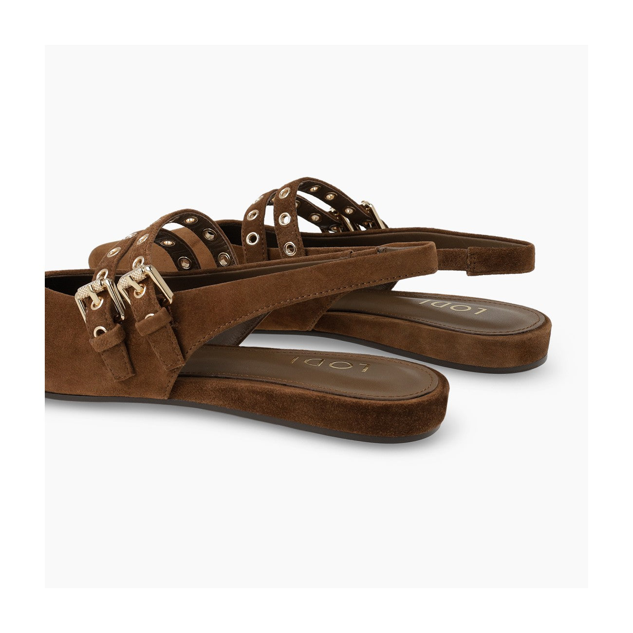 Lodi - Chocolate Slingbacks