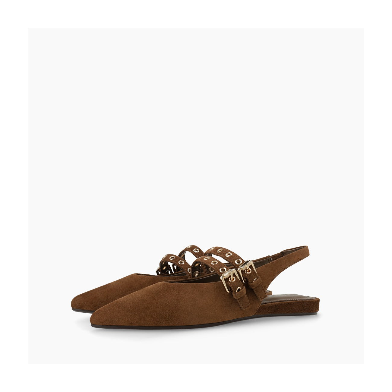 Lodi - Chocolate Slingbacks