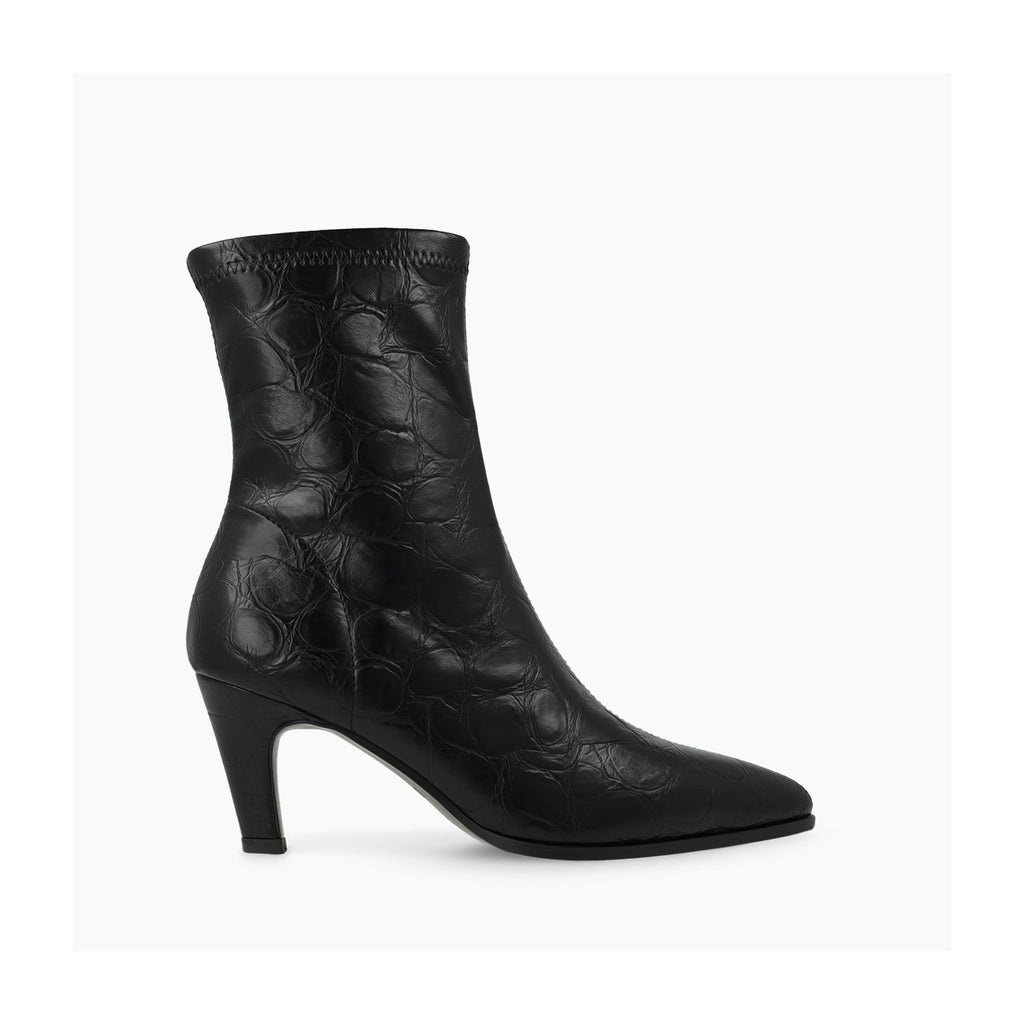 Lodi - Onora Black Leather Boot
