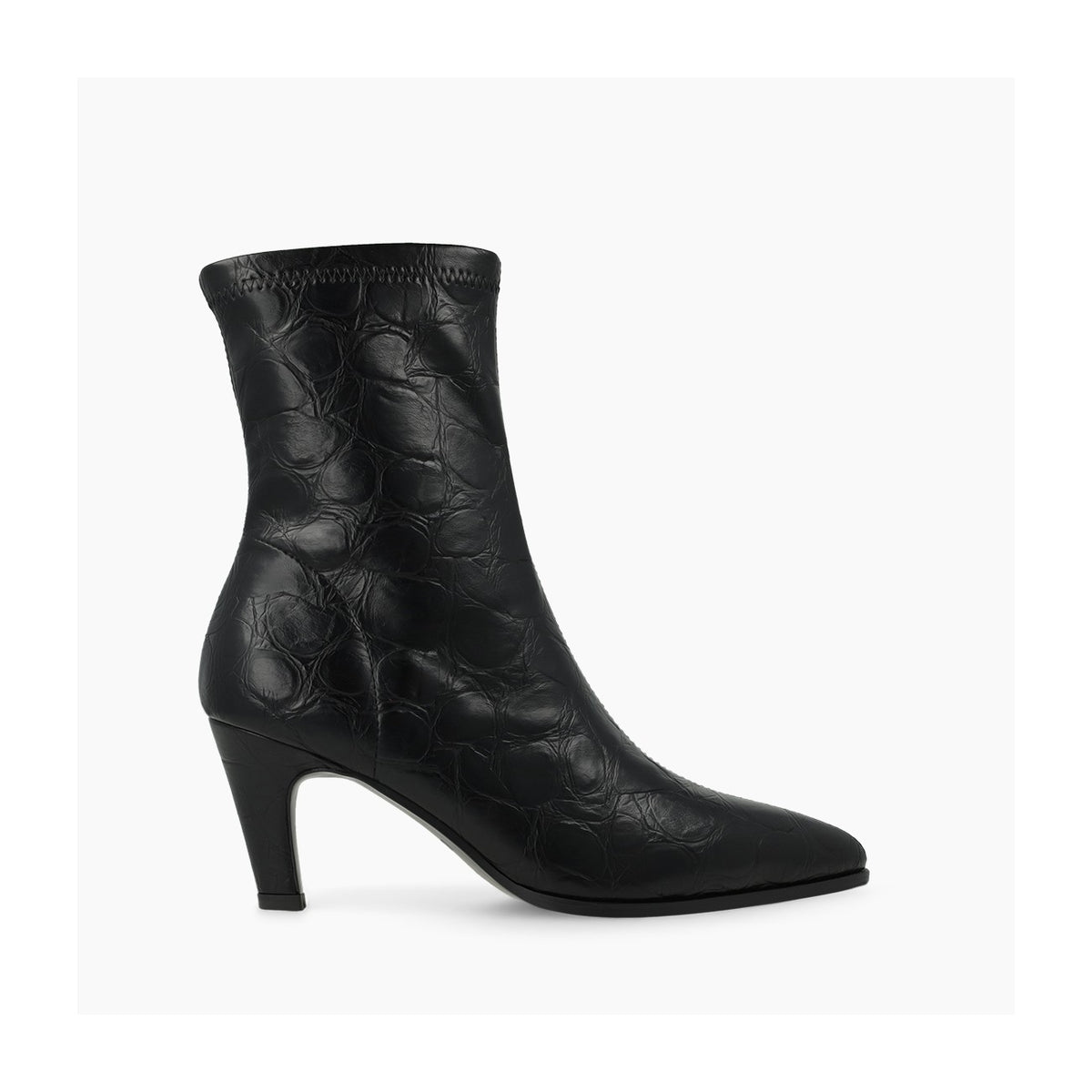Lodi - Onora Black Leather Boot
