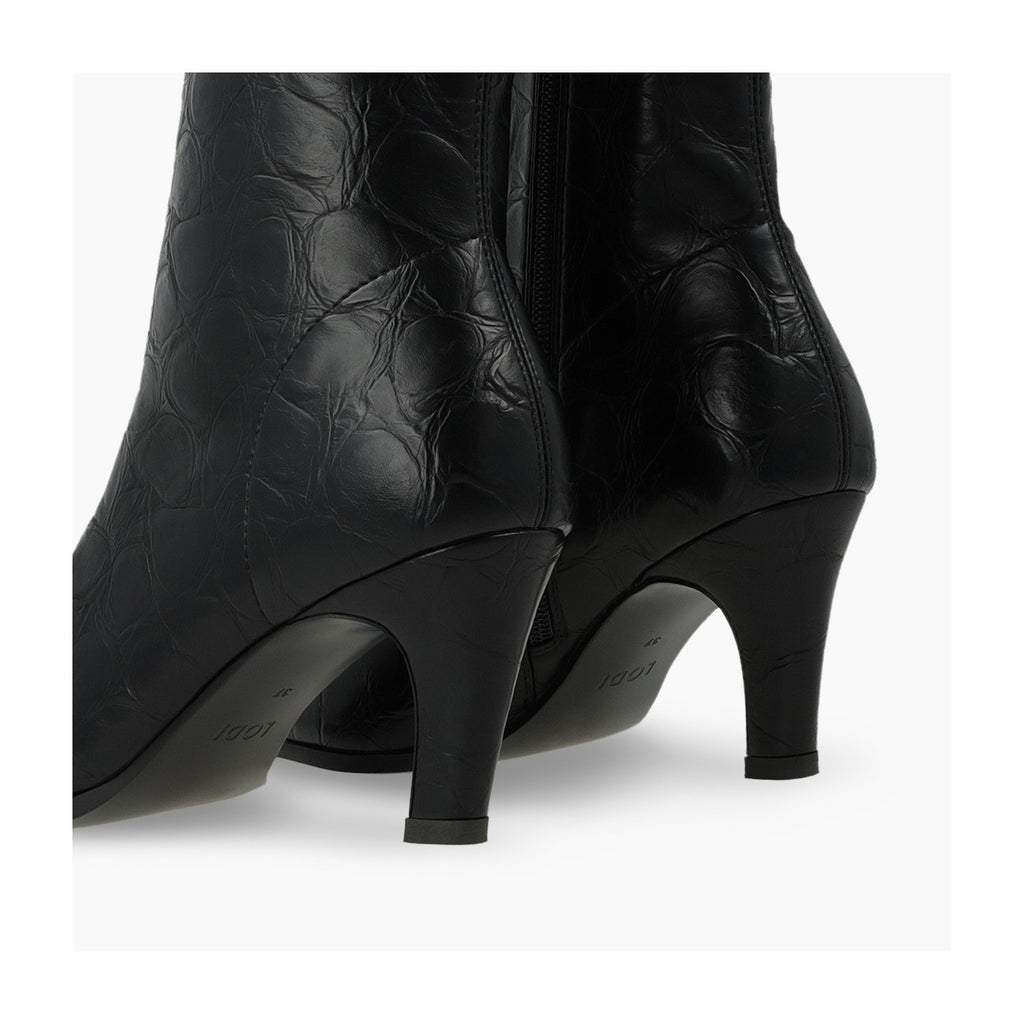 Lodi - Onora Black Leather Boot