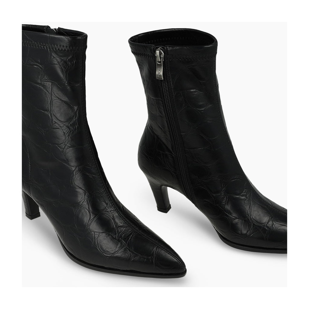 Lodi - Onora Black Leather Boot