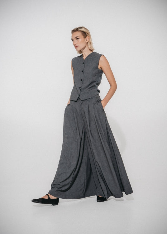 Luje - Coco Pleated Viscose Pants