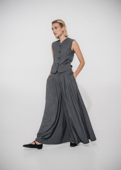 Luje - Coco Pleated Viscose Pants