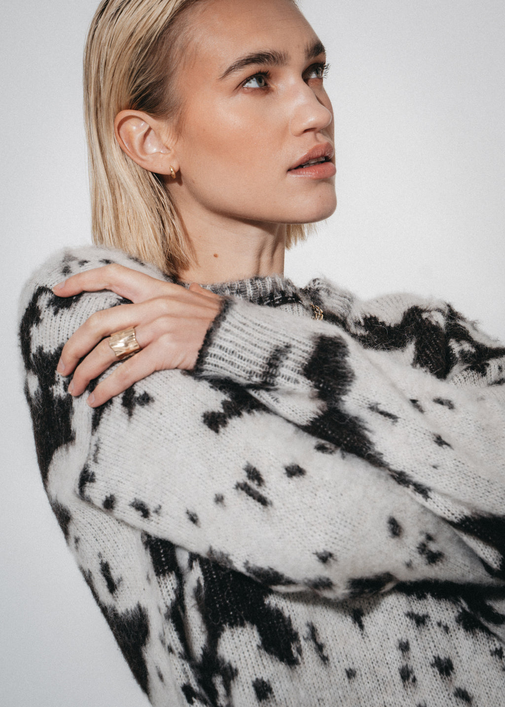 Luje - Jacquard Print Pullover