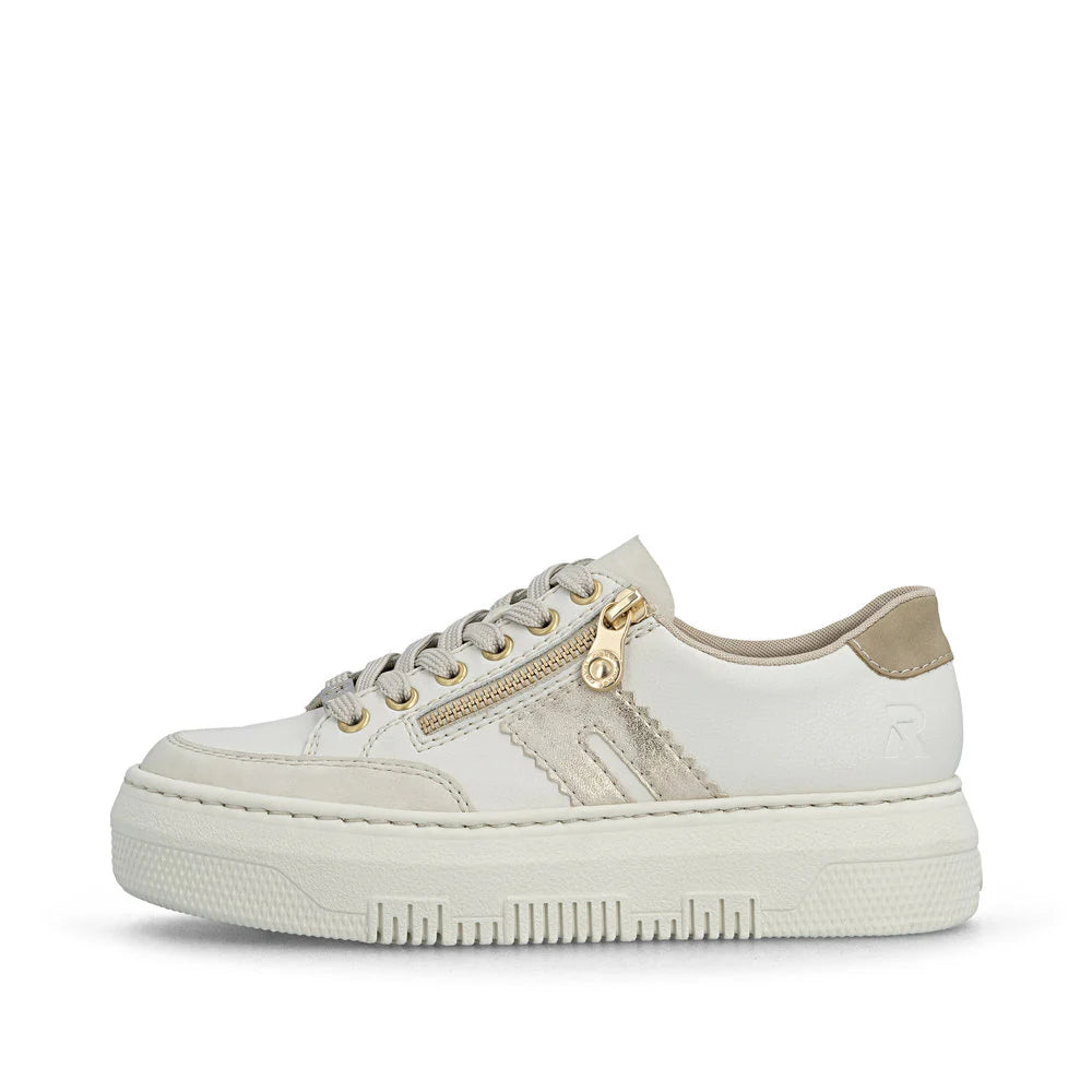 Rieker - White Platform Trainer | M191280