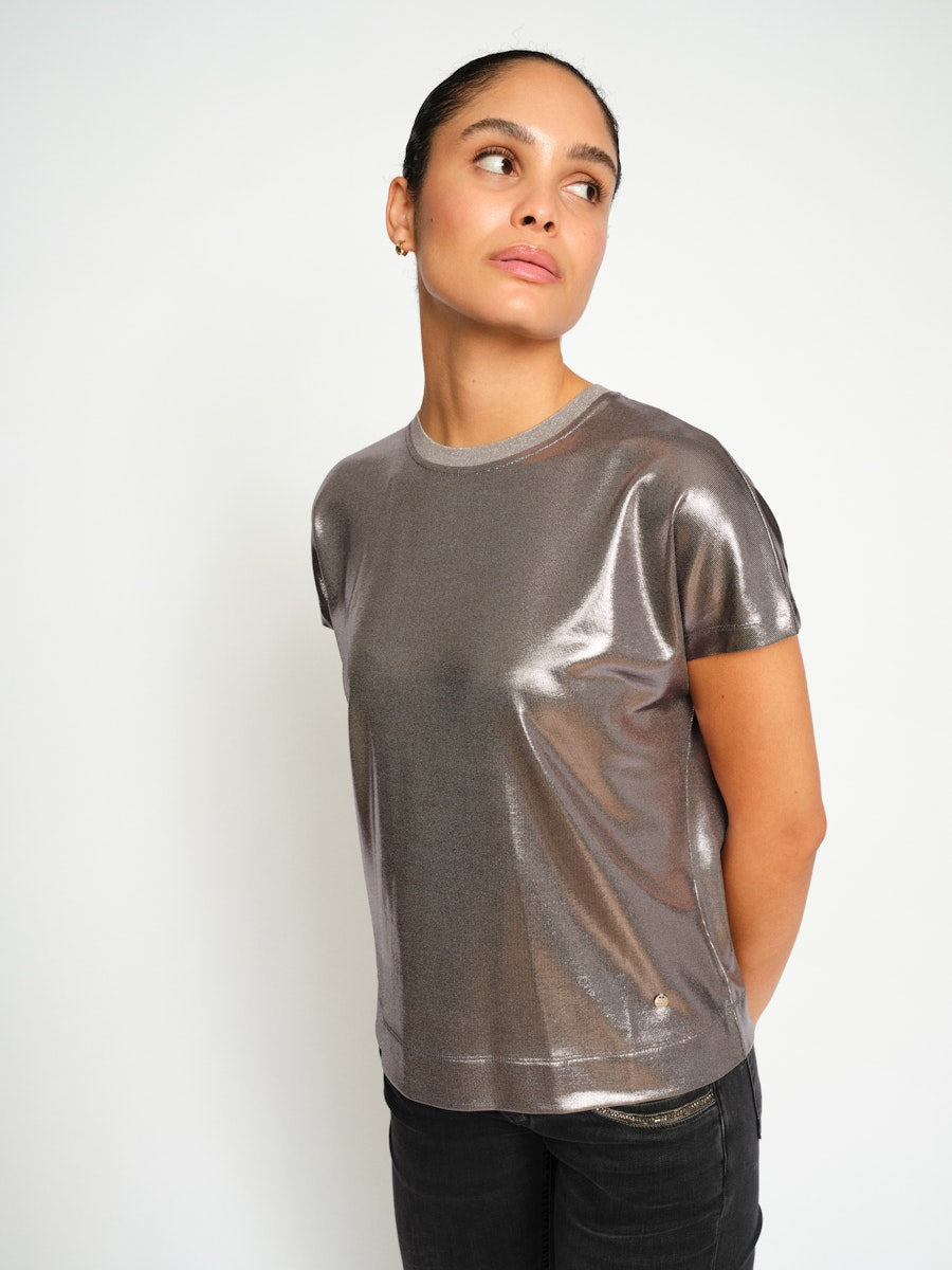 Mos Mosh - Nivola Mockingbird Metallic Tee