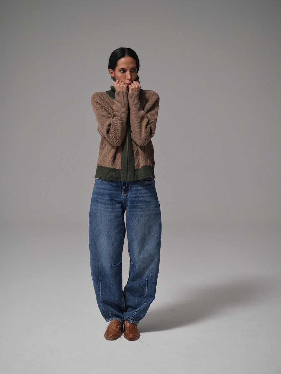 Heyanno - Roll Melange Knit