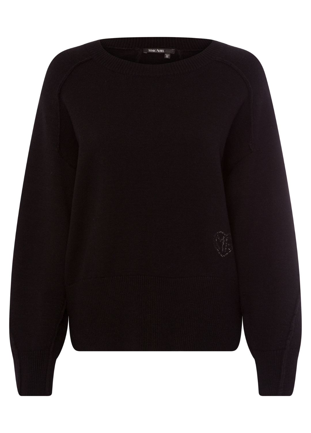 Marc Aurel - Black Knit Pullover