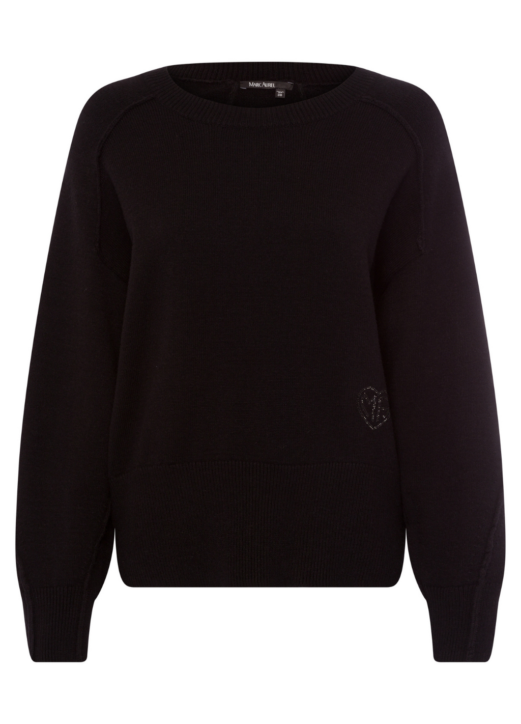 Marc Aurel - Black Knit Pullover
