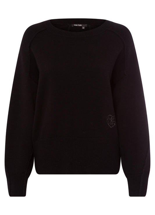 Marc Aurel - Black Knit Pullover