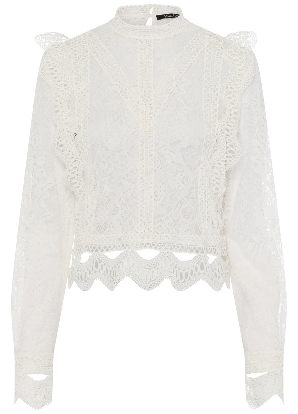 Marc Aurel - Creme Lace Blouse