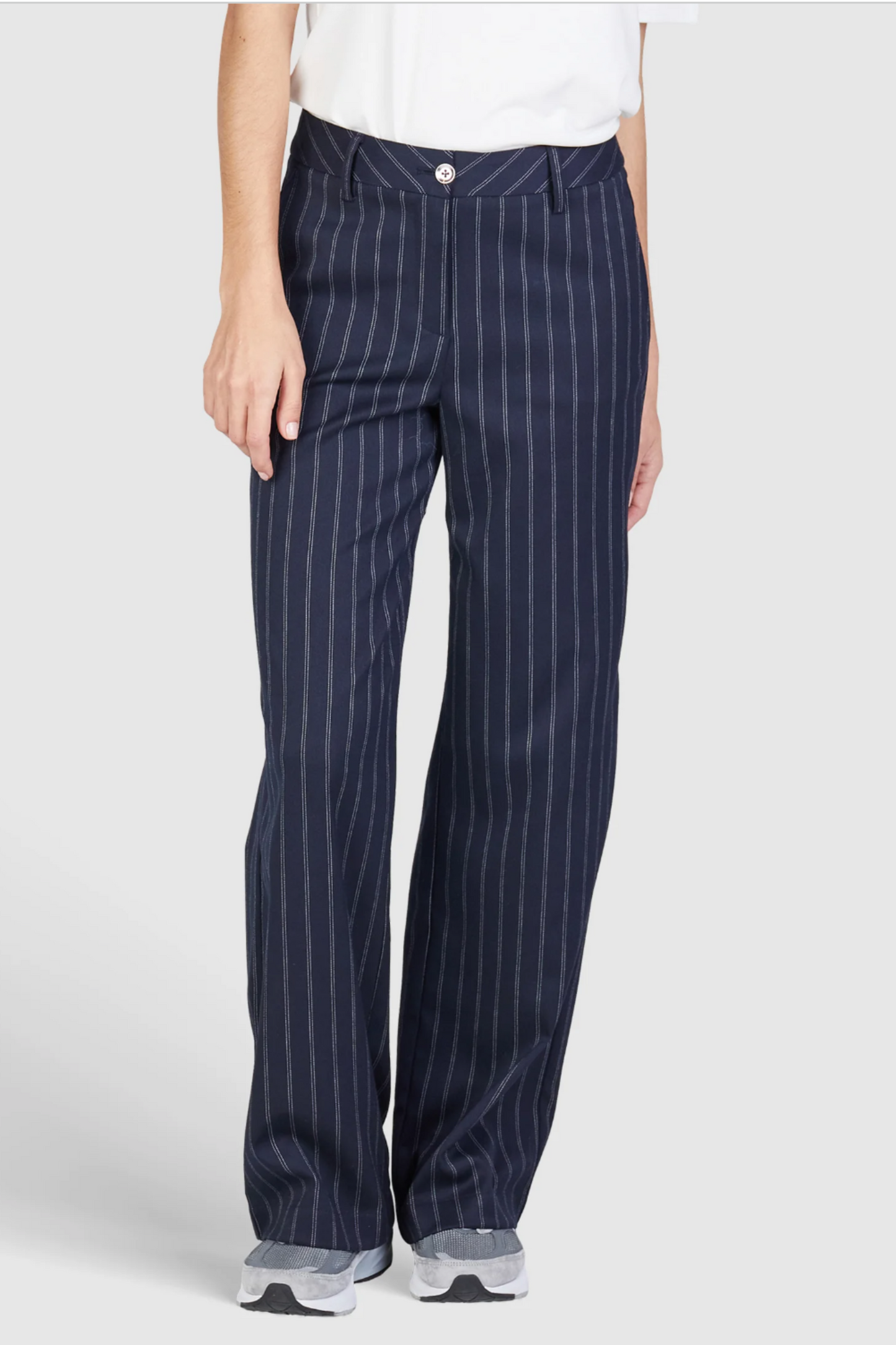 Marc Aurel - Elegant Pinstripe Trouser