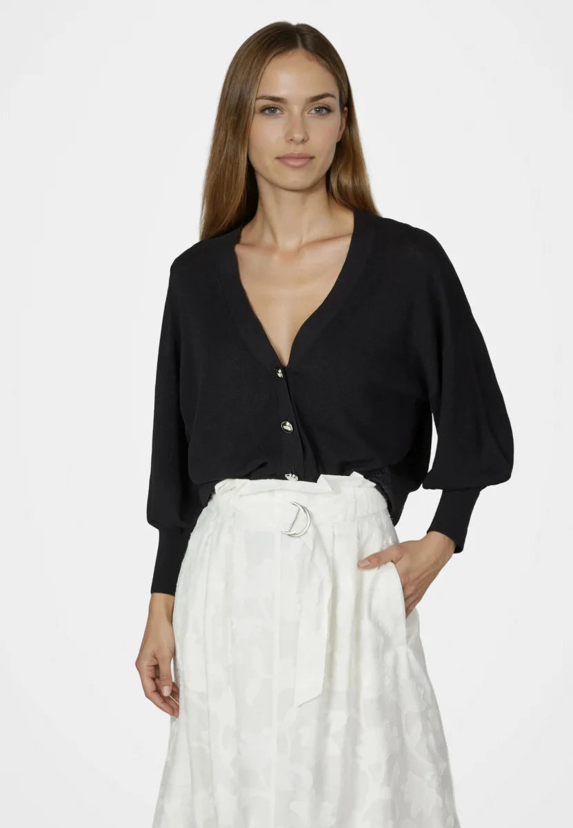 Marc Aurel - Black Knit Cardigan