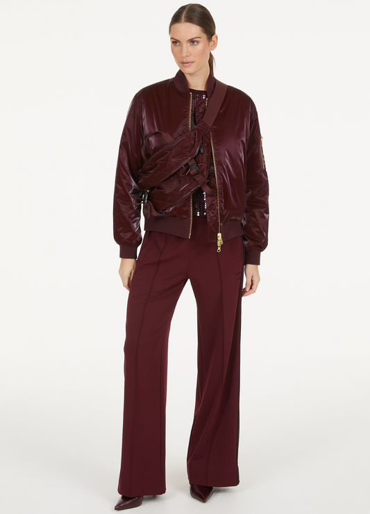 Marc Aurel - Light Bordeaux Jersey Pants