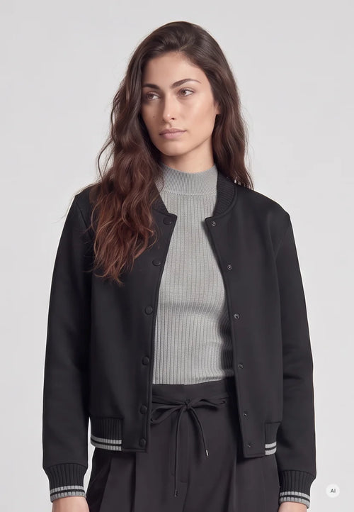 Marc Aurel - Lurex Cuff Bomber