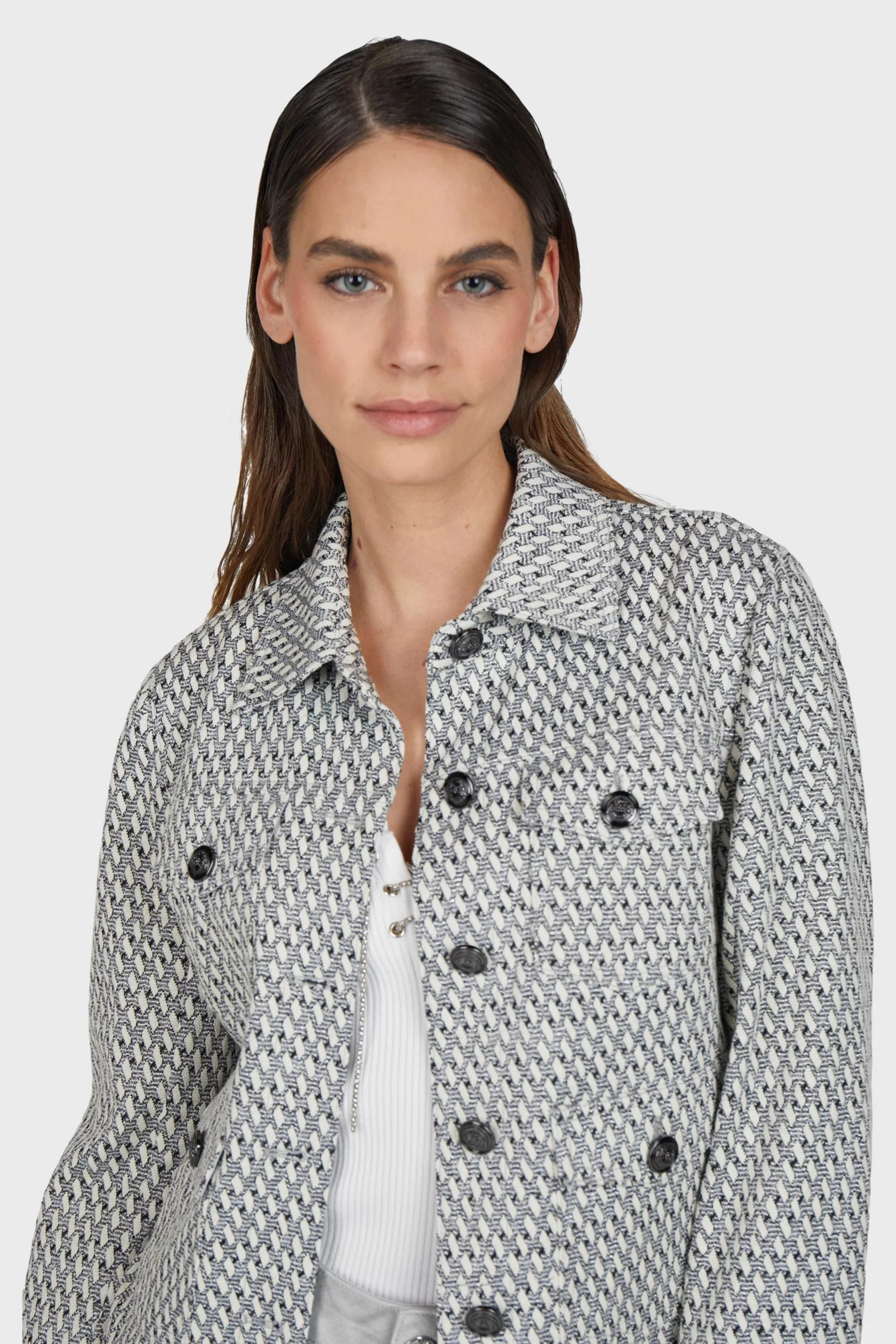 Marc Aurel - Med Grey Melange Jacket