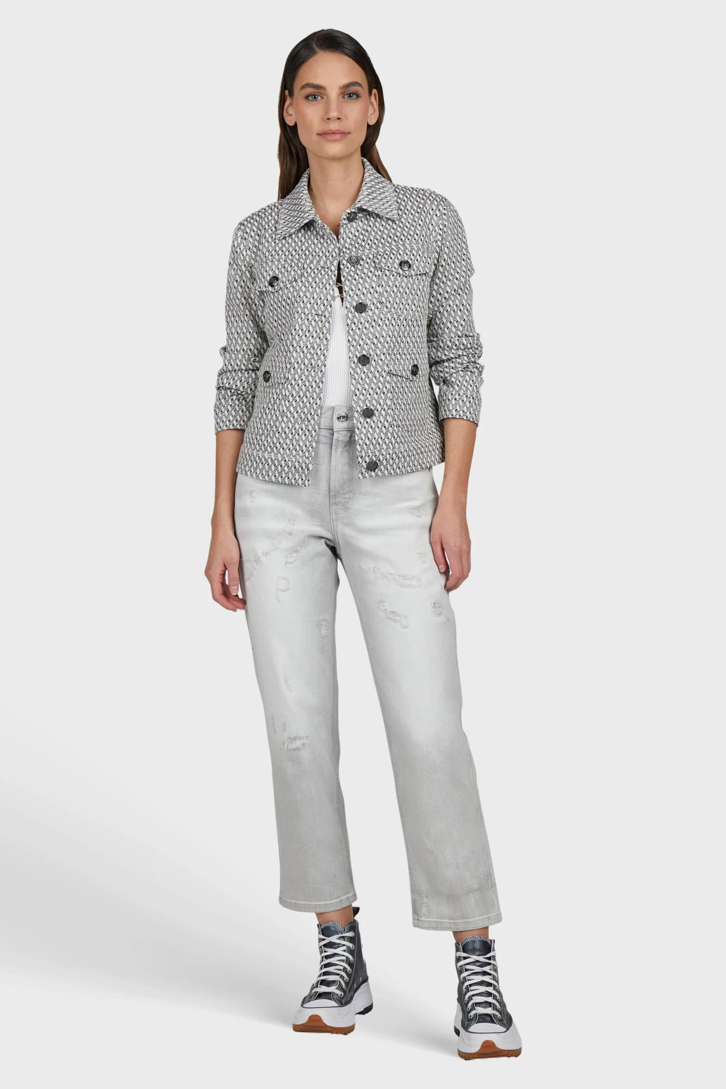 Marc Aurel - Med Grey Melange Jacket