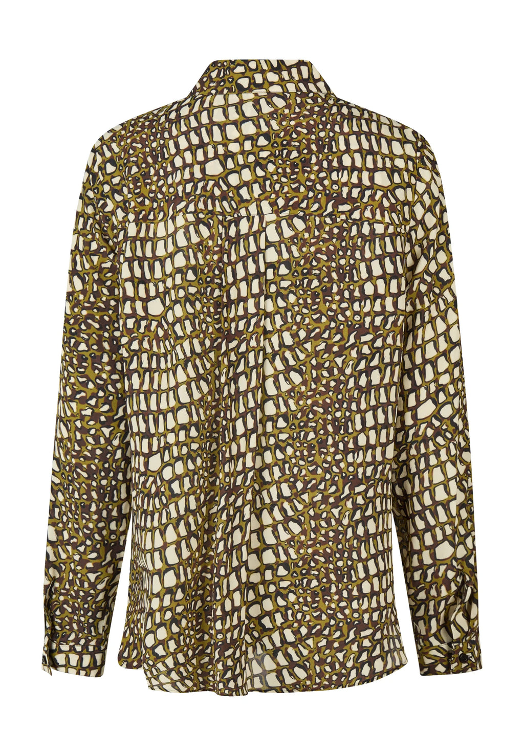 Marc Aurel - Olive Pattern Blouse