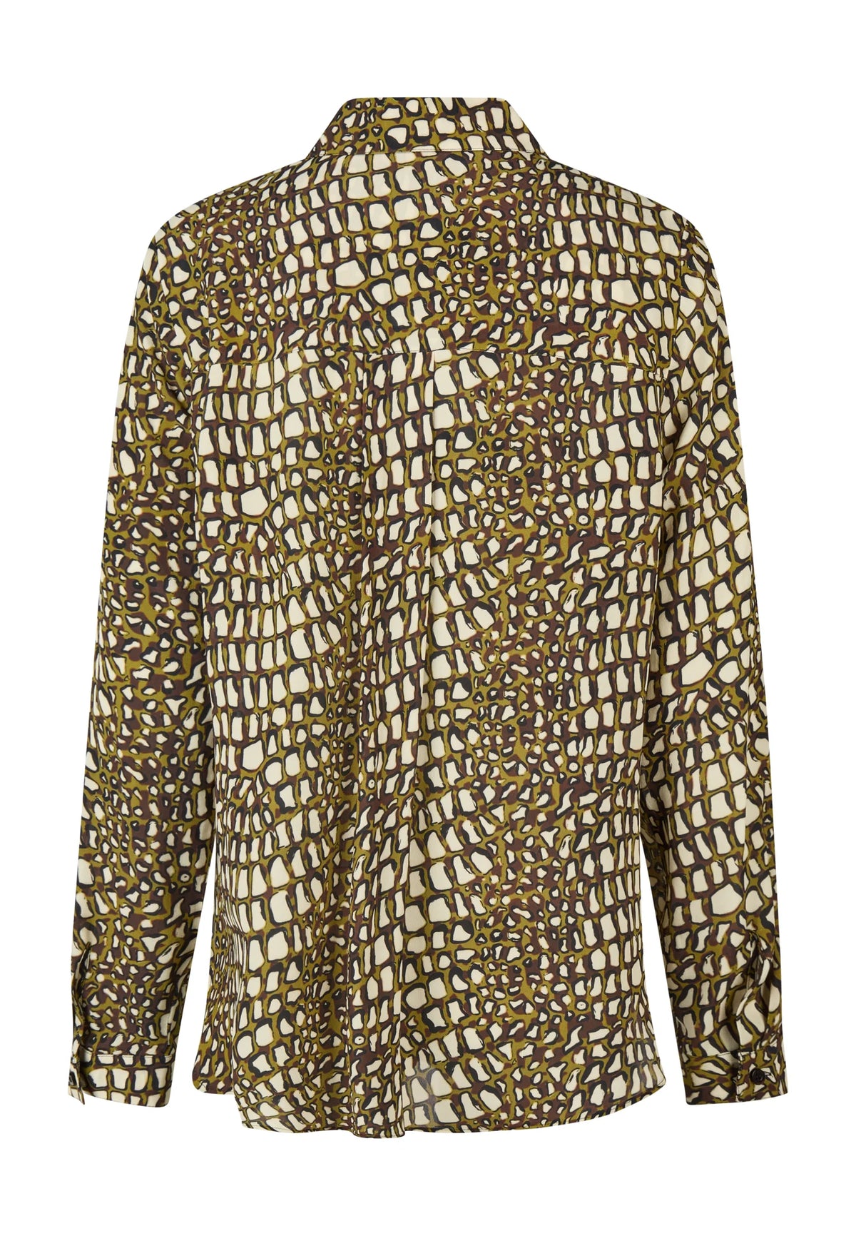 Marc Aurel - Olive Pattern Blouse