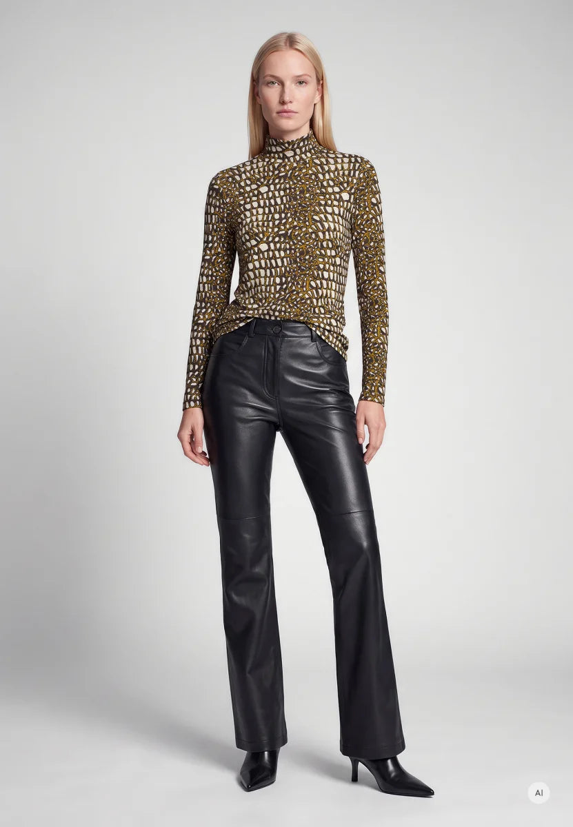 Marc Aurel - Patterned Long Sleeve Knit