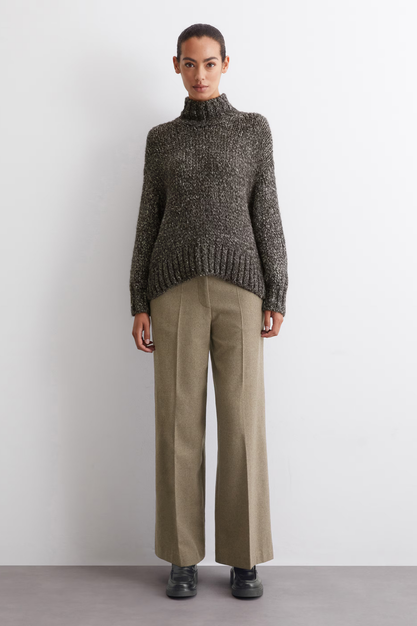 Marc O Polo - Deep Grey Wool Jumper