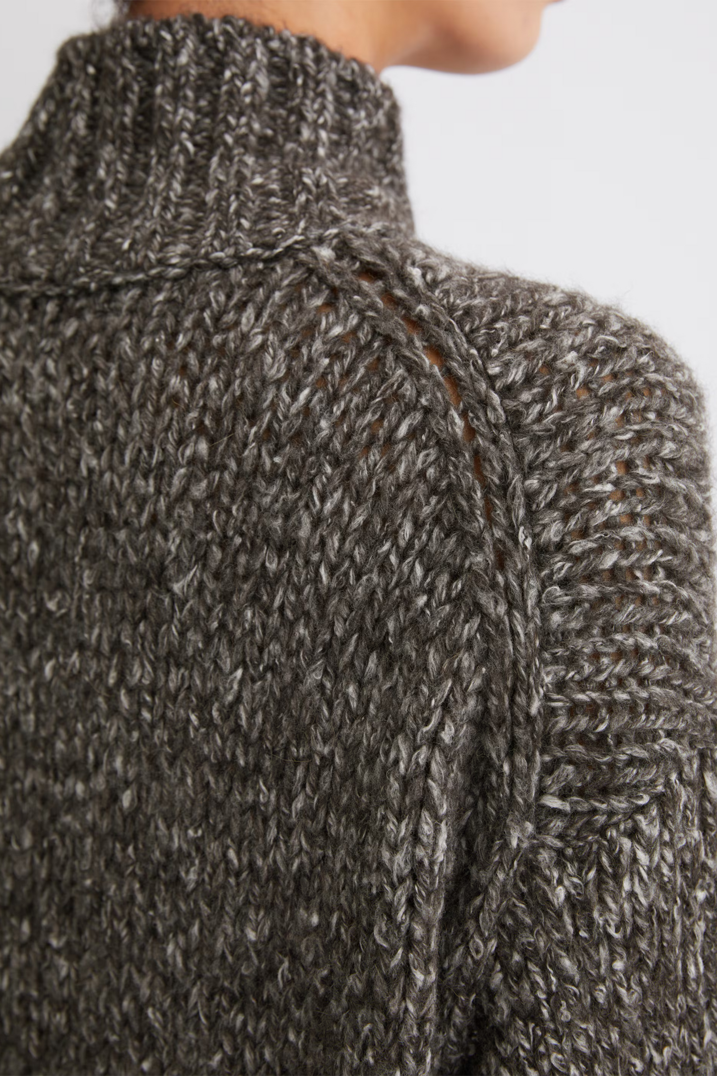 Marc O Polo - Deep Grey Wool Jumper