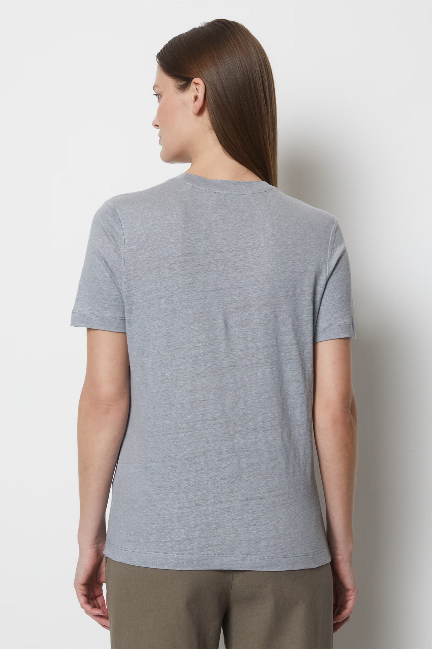 Marc O Polo - Linen Round Neck T-Shirt