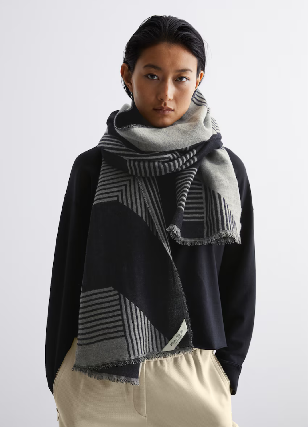 Marc O Polo - Multi Grey Scarf