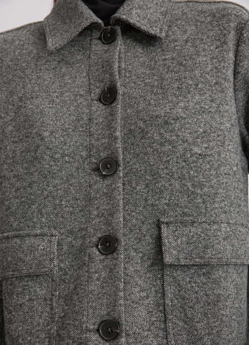 Marc O' Polo - Grey Melange Tweed Jacket