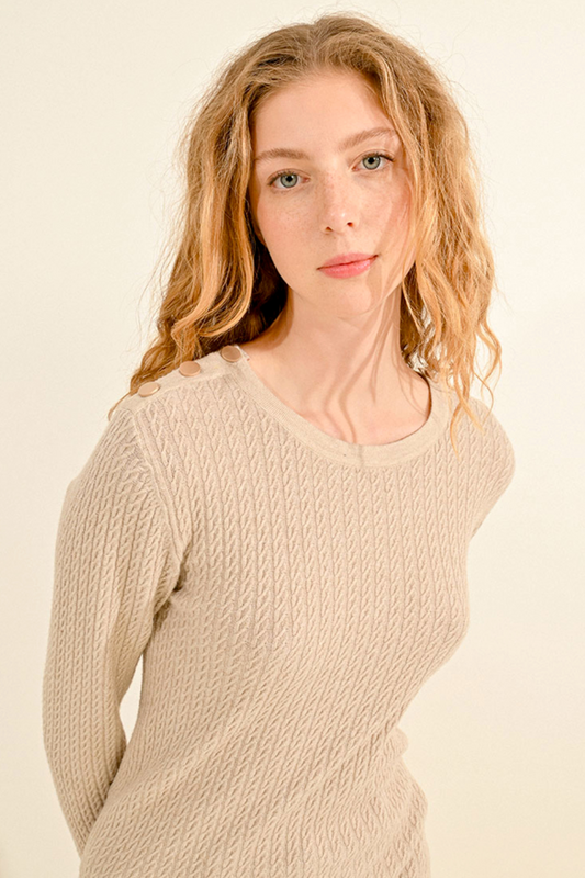 Molly Bracken - Beige Sweater