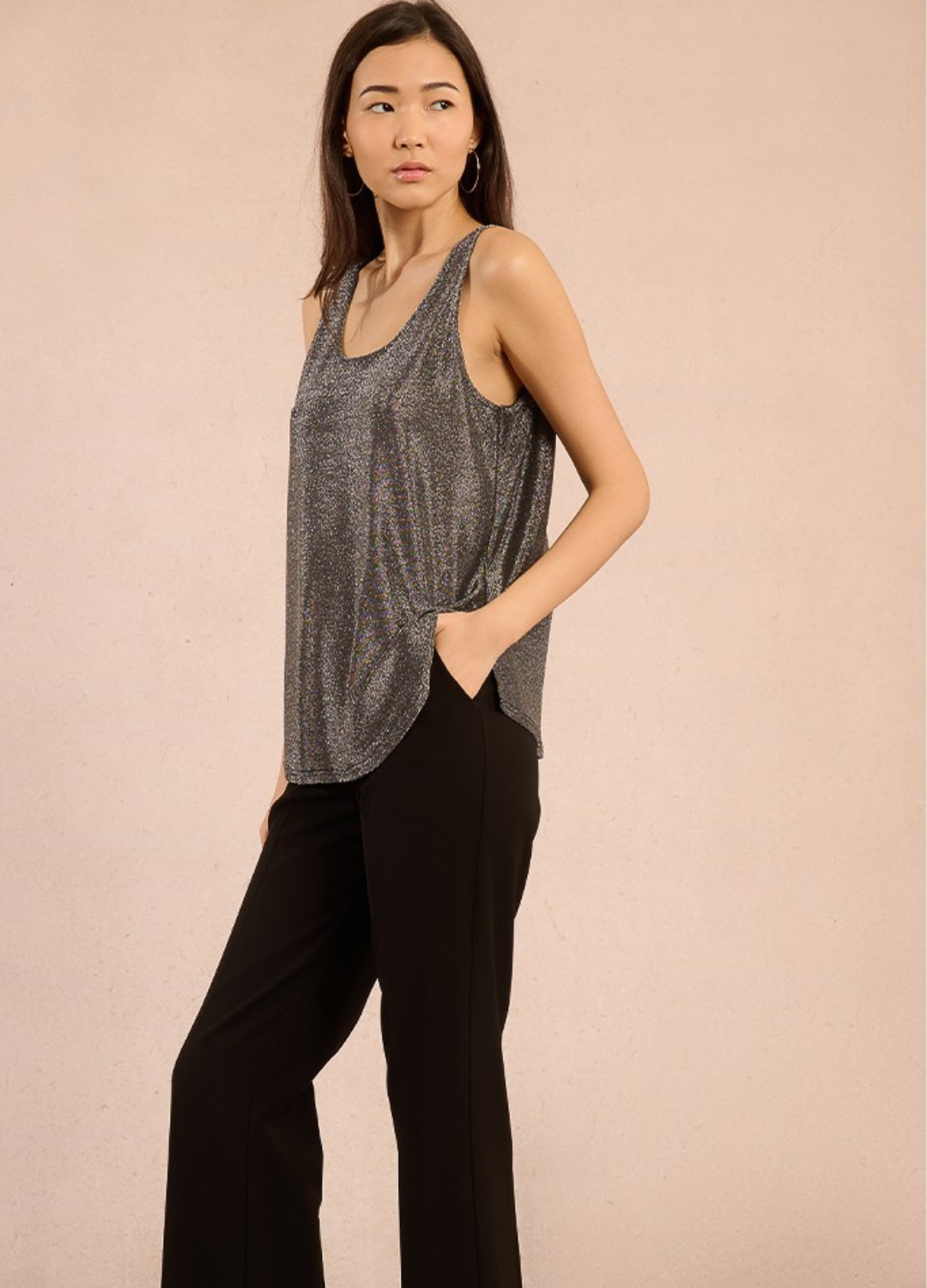 Molly Bracken - Black Tank Top