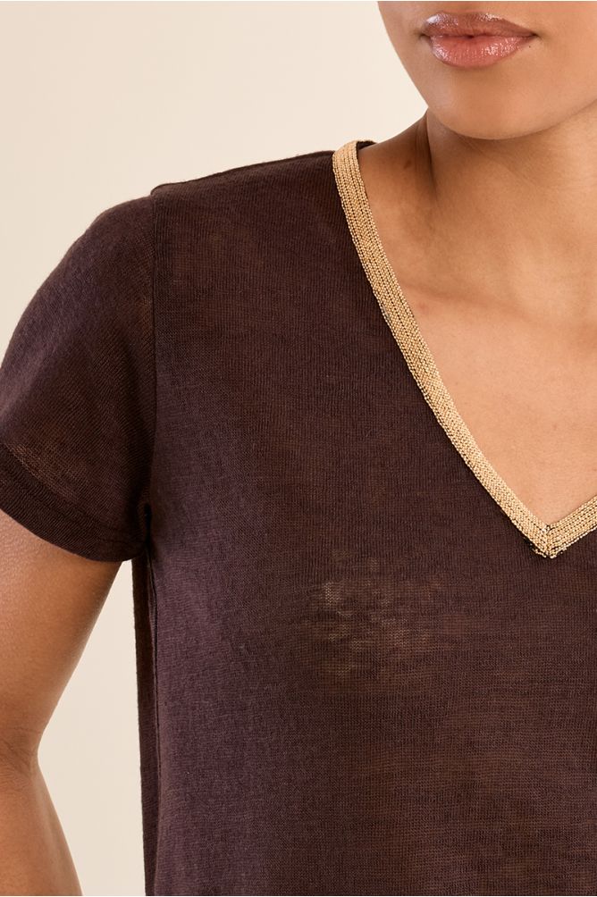 Molly Bracken - Brown T-Shirt