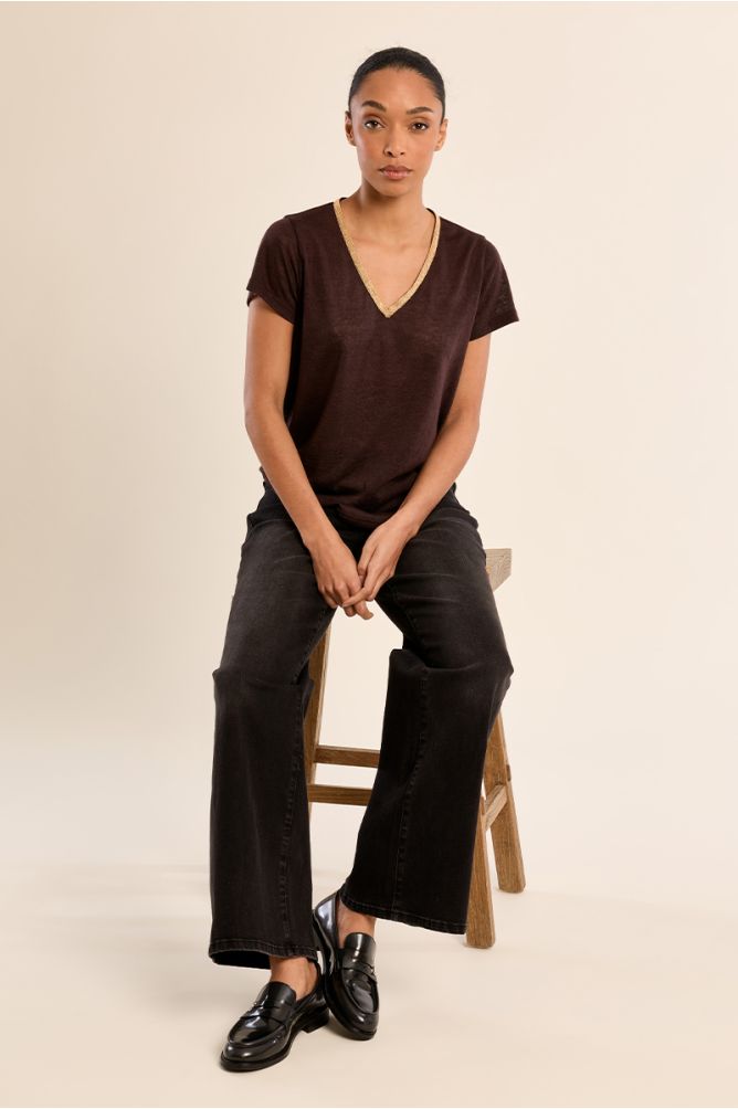 Molly Bracken - Brown T-Shirt
