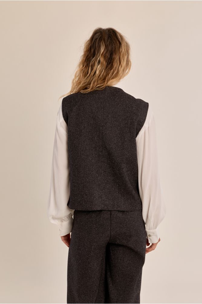 Molly Bracken - Button Detailed Waistcoat