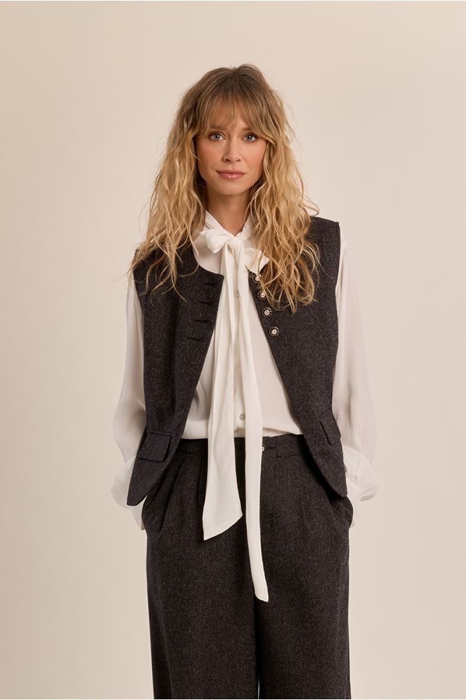 Molly Bracken - Button Detailed Waistcoat